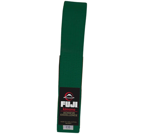 Faixas BJJ Fuji para crianças  - Verde