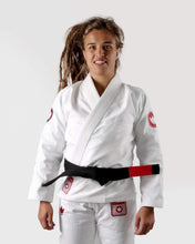 Carregar imagem no visualizador da galeria, Kimono BJJ (GI) Kingz Classic 3.0 Mulheres- Branco com faixa branca incluída
