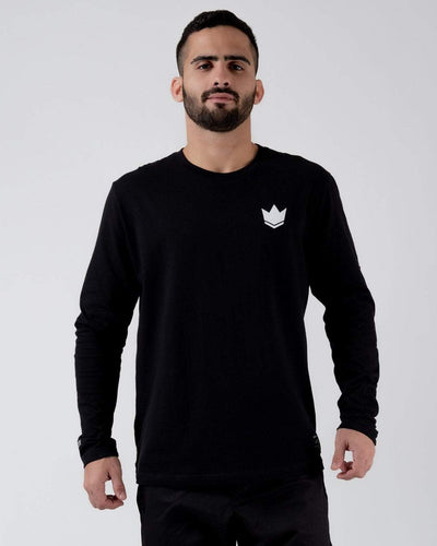 Camiseta Kingz Jiu Jitsu Squad L/S- Negro
