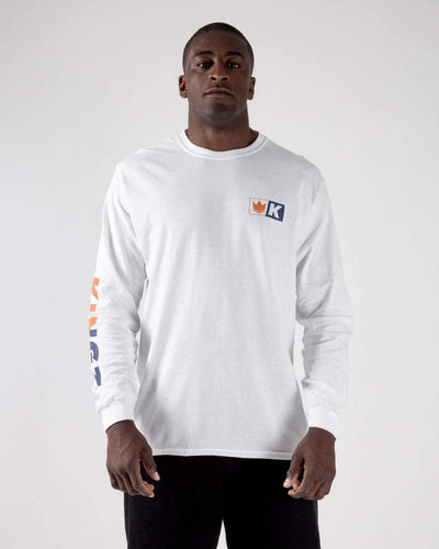 Camiseta Kingz Krown L/S- Blanco