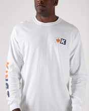 Carregar imagem no visualizador da galeria, T-shirt Kingz Krown L/S- branco
