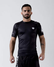 Cargar imagen en el visor de la galería, Rashguard Kingz Ranked Performance Short Sleeve - Negro
