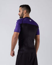 Cargar imagen en el visor de la galería, Rashguard Kingz Ranked Performance Short Sleeve - Morado
