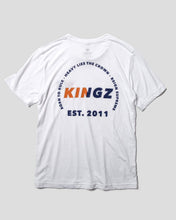 Cargar imagen en el visor de la galería, Camiseta Kingz Krown S/S- Blanco
