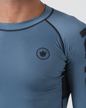 Cargar imagen en el visor de la galería, Rashguard Kingz Kore V2 Short Sleeve- Azul
