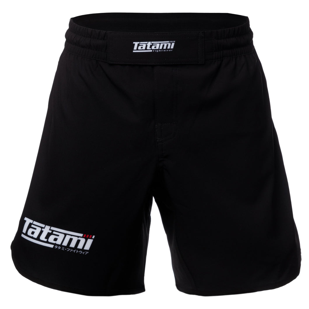 Os shorts de luta recarregam Tatami- negro