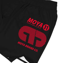 Charger l&#39;image dans la galerie, Team Moya 22 Shorts d&#39;entraînement - noir rouge
