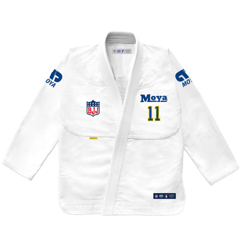 Kimono BJJ (Gi) Moya Brand Varsity- Blanco