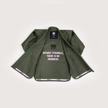 Cargar imagen en el visor de la galería, Kimono BJJ (Gi) Progress Ladies M6 Mark 5- Verde Bosque
