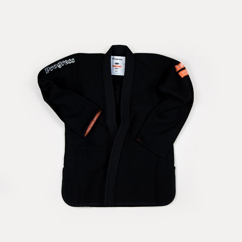 Kimono BJJ (GI) progress featherlight lightweight competition-black