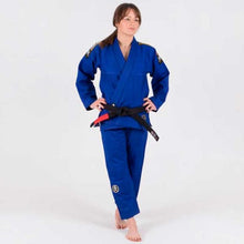 Carregar imagem no visualizador da galeria, Kimono BJJ (GI) Tatami Ladies Nova Absolute- Blue - Cinturão Branco incluído
