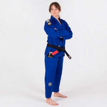 Carregar imagem no visualizador da galeria, Kimono BJJ (GI) Tatami Ladies Nova Absolute- Blue - Cinturão Branco incluído
