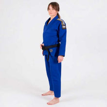 Carregar imagem no visualizador da galeria, Kimono BJJ (GI) Tatami Ladies Nova Absolute- Blue - Cinturão Branco incluído
