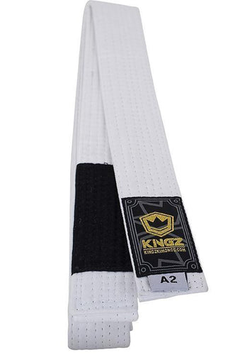 Cinturones Kingz Gold Label V2- Blanco