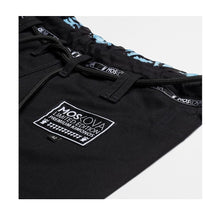 Charger l&#39;image dans la galerie, Kimono BJJ (GI) MOSKOVA 2023 Édition limitée - noir / blanc / aqua

