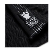 Charger l&#39;image dans la galerie, Kimono BJJ (GI) MOSKOVA 2023 Édition limitée - noir / blanc / aqua
