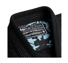 Charger l&#39;image dans la galerie, Kimono BJJ (GI) MOSKOVA 2023 Édition limitée - noir / blanc / aqua
