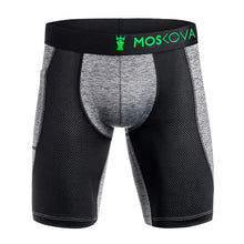 Cargar imagen en el visor de la galería, Boxer Moskova M2 Tech Long Wicking- Grey / Black
