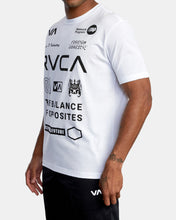 Lade das Bild in den Galerie-Viewer, Alle Marken-weiß-RVCA-T-Shirt
